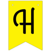 Bannière À Fanions Plage de la fête d'anniversaire du crabe (Deuxième drapeau)