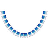 Bannière À Fanions Plage de la mer bleue (Tout)