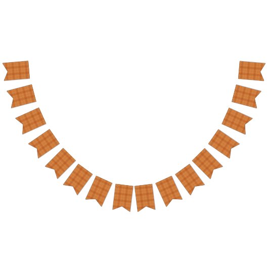 Bannière À Fanions Plaid Automne (Tout)