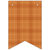 Bannière À Fanions Plaid Automne (Premier drapeau)