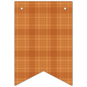 Bannière À Fanions Plaid Automne (Troisième drapeau)
