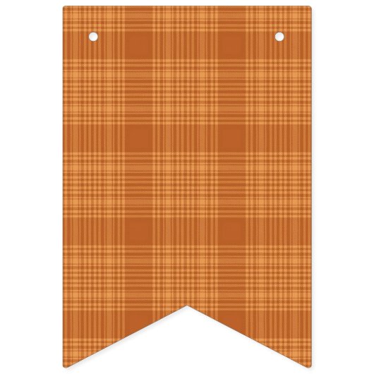 Bannière À Fanions Plaid Automne (Troisième drapeau)