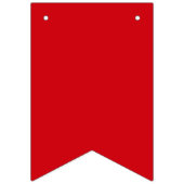 Bannière À Fanions Plaid vert et rouge (Deuxième drapeau)