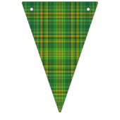 Bannière À Fanions Plaid vert foncé (Deuxième drapeau)