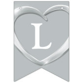 Bannière À Fanions Platinum mariage anniversaire 70ème photo bunting (Deuxième drapeau)