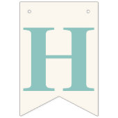 Bannière À Fanions Playful Sweet and Three Kids Birthday (Deuxième drapeau)