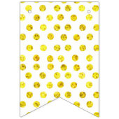 Bannière À Fanions Point jaune (Premier drapeau)