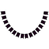 Bannière À Fanions Poison Purple Trick ou traitement (Tout)