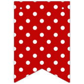 Bannière À Fanions Polka dot (Troisième drapeau)