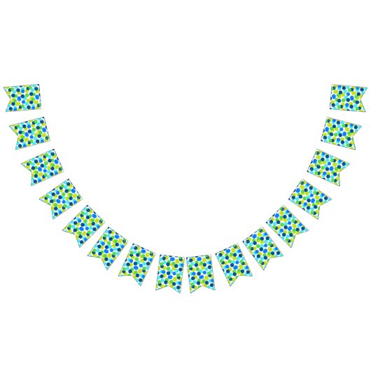 Bannière À Fanions Polka dot (Tout)