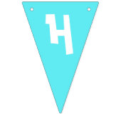 Bannière À Fanions Polka Dot Casquette Bonne fête d'anniversaire (Deuxième drapeau)