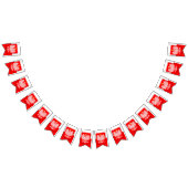 Bannière À Fanions Pologne Polska Polski Emblem Patriotique (Tout)