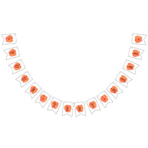 Bannière À Fanions Pomme Customisée