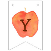 Bannière À Fanions Pomme customisée (Deuxième drapeau)