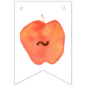 Bannière À Fanions Pomme customisée (Premier drapeau)