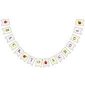 Bannière À Fanions Pomme rouge (Tout)