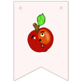 Bannière À Fanions Pomme rouge (Premier drapeau)