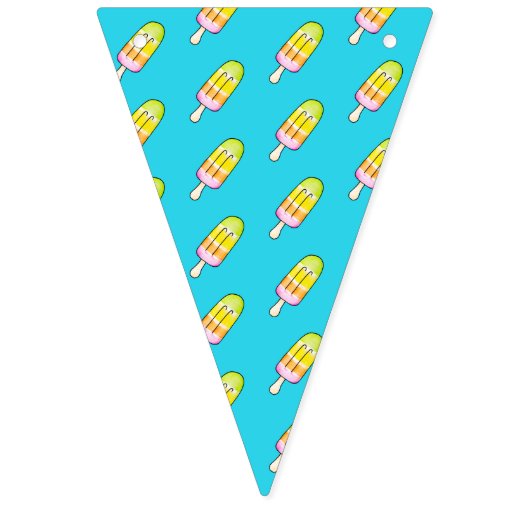 Bannière À Fanions Popsicle (Deuxième drapeau)