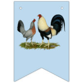 Bannière À Fanions Poulets d'or de Duckwing (Premier drapeau)