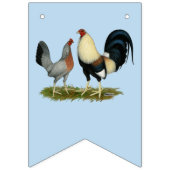 Bannière À Fanions Poulets d'or de Duckwing (Troisième drapeau)