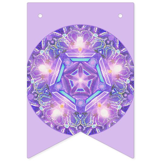 Bannière À Fanions Pourpre W1 (Deuxième drapeau)