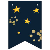 BANNIÈRE À FANIONS PREMIER ANNIVERSAIRE, ANNIVERSAIRE SPATIAL, BLAST  (Premier drapeau)