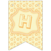 Bannière À Fanions Premier anniversaire de la petite étoile (Premier drapeau)