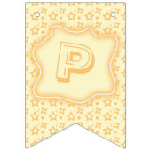 Bannière À Fanions Premier anniversaire de la petite étoile (Troisième drapeau)