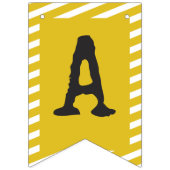 Bannière À Fanions Premier anniversaire grand un garçon (Troisième drapeau)