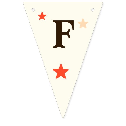 Bannière À Fanions Premier rodéo (Troisième drapeau)