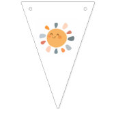 Bannière À Fanions Premier voyage autour du soleil (Deuxième drapeau)