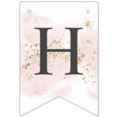 Bannière À Fanions Premier Voyage Autour Du Soleil Anniversaire Banni (Deuxième drapeau)