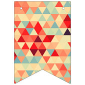Bannière À Fanions Pretty triangle pattern II + your ideas (Premier drapeau)