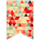 Bannière À Fanions Pretty triangle pattern II + your ideas (Troisième drapeau)