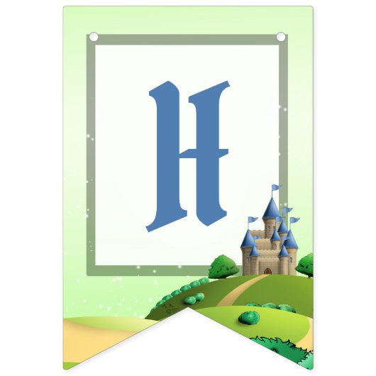 Bannière À Fanions Prince Anniversaire (Deuxième drapeau)