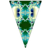 Bannière À Fanions Princesse de glace fractale (Troisième drapeau)