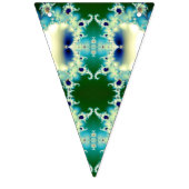 Bannière À Fanions Princesse de glace fractale (Premier drapeau)