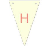 Bannière À Fanions Princesse Unicorn (Deuxième drapeau)