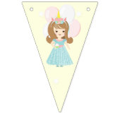 Bannière À Fanions Princesse Unicorn (Premier drapeau)
