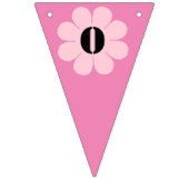 Bannière À Fanions Puissance rose (Deuxième drapeau)