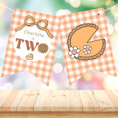 Bannière À Fanions Pumpkin Pie Birthday Banner
