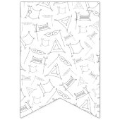 Bannière À Fanions Purim (Premier drapeau)