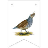Bannière À Fanions Quail à échelle (Premier drapeau)