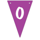 Bannière À Fanions Quatre-vingts Fête Noir Rétro Anniversaire (Troisième drapeau)