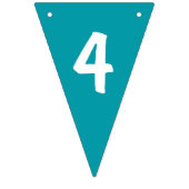 Bannière À Fanions Quatre-vingts Fête Noir Rétro Anniversaire (Deuxième drapeau)