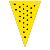 Bannière À Fanions Quatre-vingts Fête Noir Rétro Anniversaire (Premier drapeau)