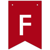 Bannière À Fanions Quatrième de célébration de juillet toute couleur (Deuxième drapeau)