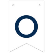 Bannière À Fanions Quatrième de célébration de juillet toute couleur (Troisième drapeau)