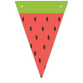 Bannière À Fanions Rafraîchir la pastèque d'été. (Deuxième drapeau)