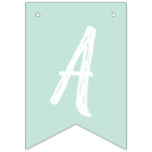 Bannière À Fanions Rainbow Birthday Party Enfants (Troisième drapeau)